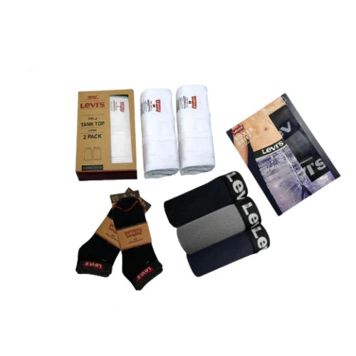 L-e-v-i-s Premium Men’s Bundle deal (Boxer, Vest and Socks)