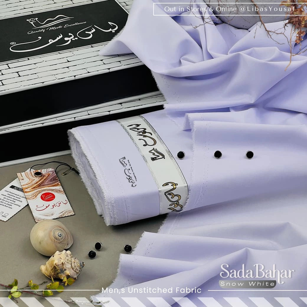 Sada Bahar – Premium Four Seasons Unstitched Fabric by Libas-E-Yousaf