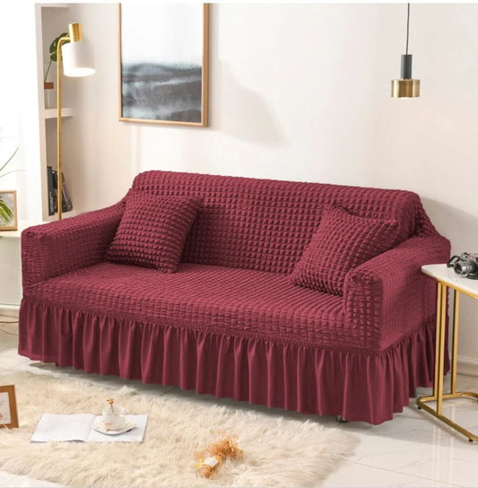 Fluffy Bubble Texture Sofa Cover