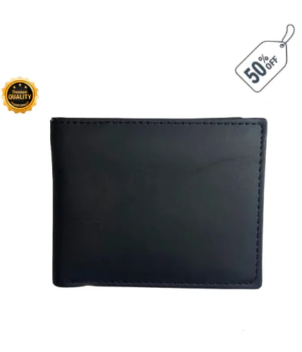 Premium Napa Leather Wallet – Black