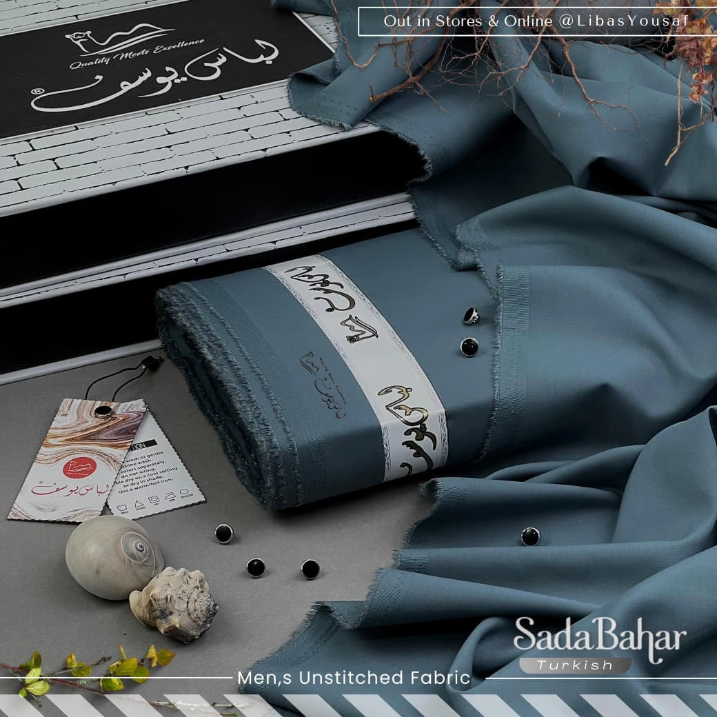 Sada Bahar – Premium Four Seasons Unstitched Fabric by Libas-E-Yousaf