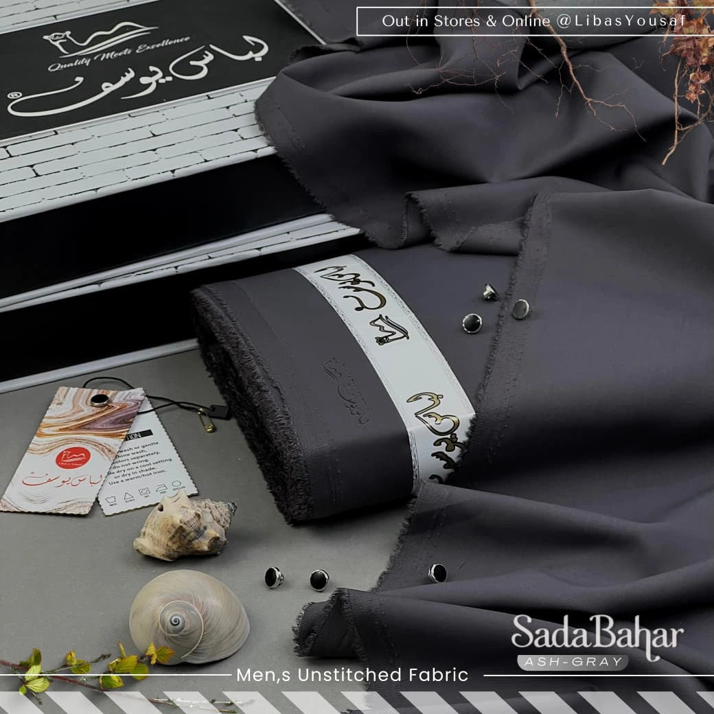 Sada Bahar – Premium Four Seasons Unstitched Fabric by Libas-E-Yousaf