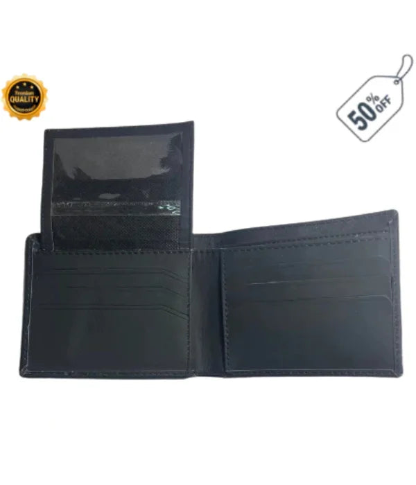 Premium Napa Leather Wallet – Black