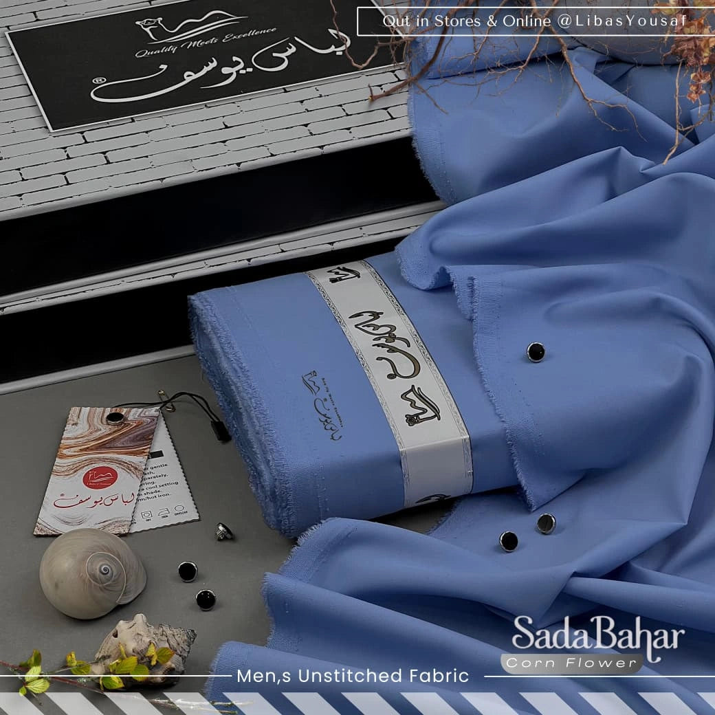 Sada Bahar – Premium Four Seasons Unstitched Fabric by Libas-E-Yousaf