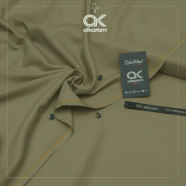 Alkaram Wash & Wear – Premium Unstitched Fabric