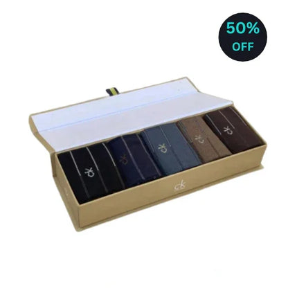 LS branded C-a-l-v-i-n K-l-e-i-n Full Socks (Pack Of 5)