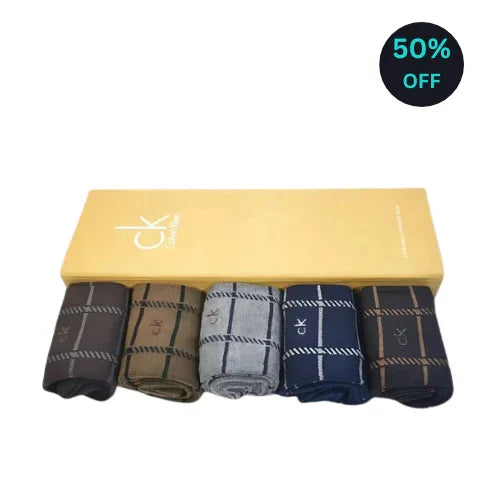 LS branded C-a-l-v-i-n K-l-e-i-n Full Socks (Pack Of 5)