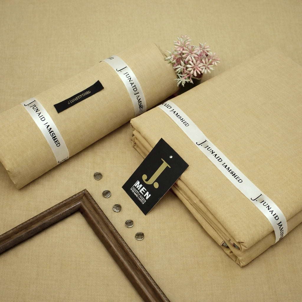 Premium J. Tesla Cotton Unstitched Men’s Suit