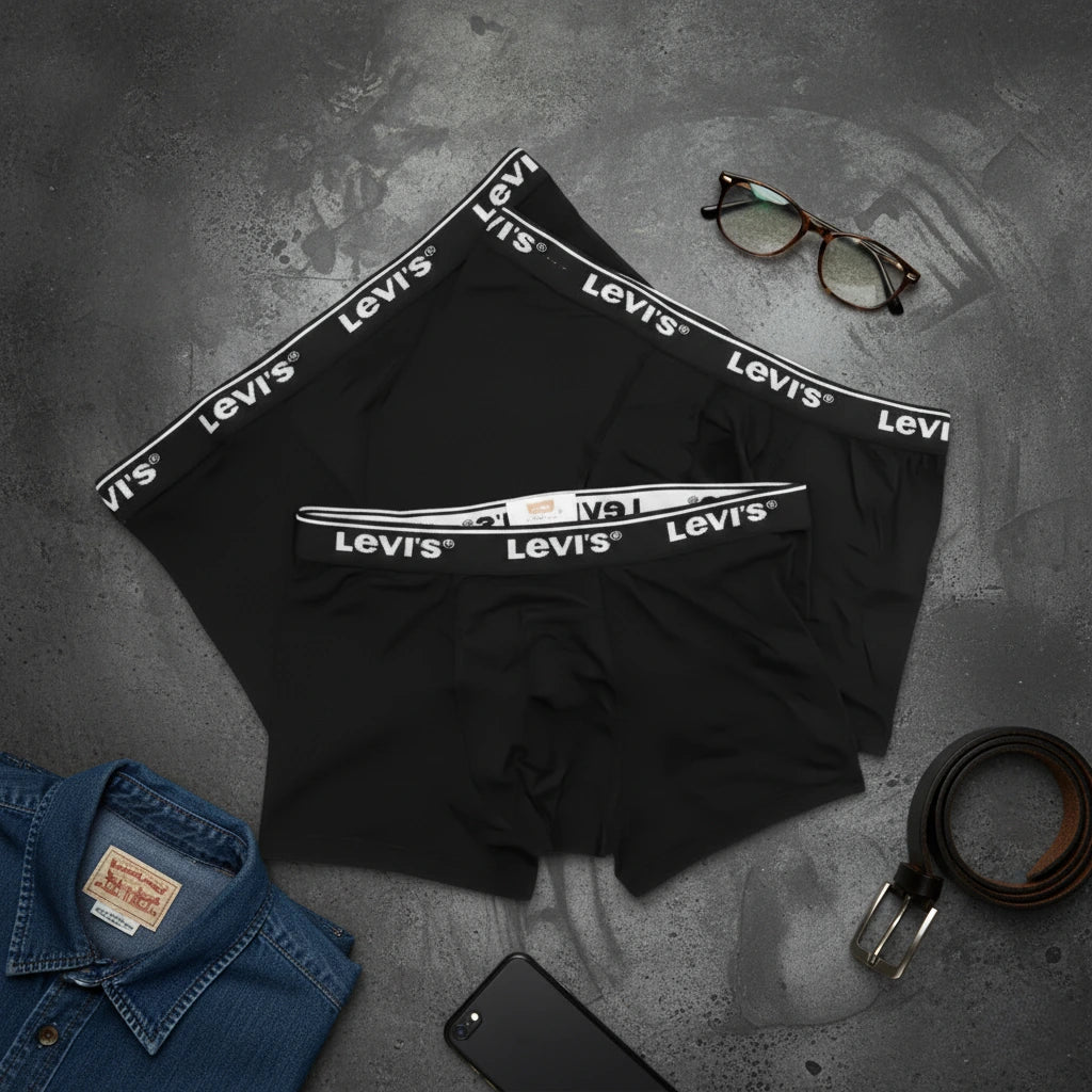 Premium Branded Levis Boxer (Pack of 3)