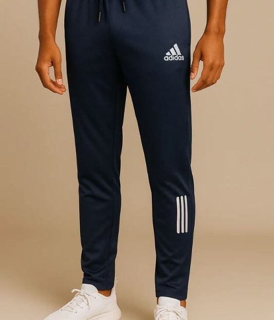 A-d-i-d-a-s Dri-FIT Performance Blue colour Trousers