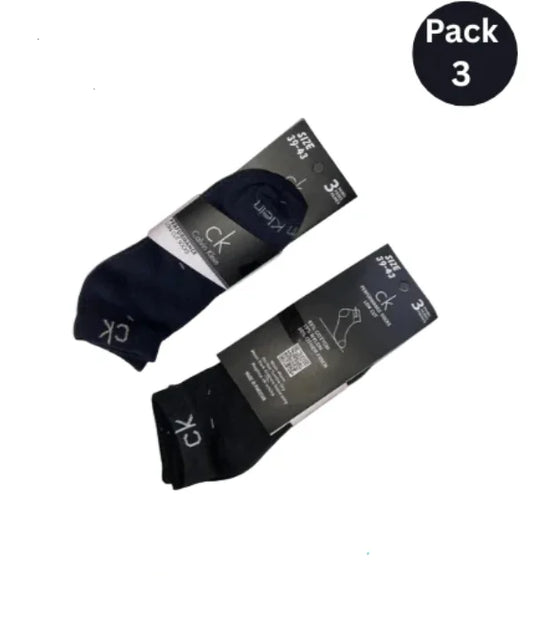 LS  branded C-K Ankle Socks (Pack Of 3)