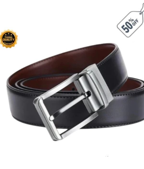 LS Branded Reversible 2 in 1 Leather Belt