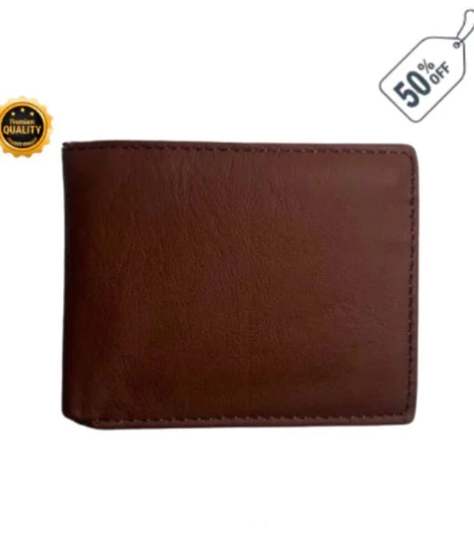 LS Napa Leather Wallet – Rich Chestnut Brown