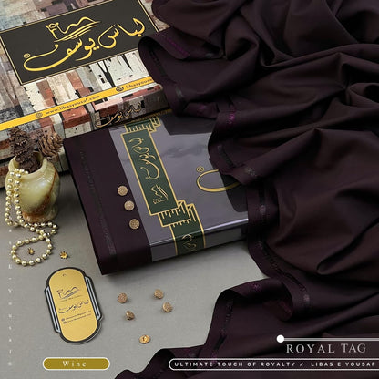 Libas-E-Yousaf® ROYAL – TAG wash & wear