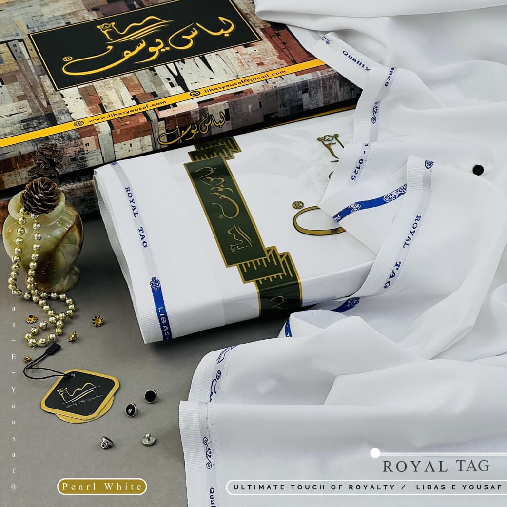 Libas-E-Yousaf® ROYAL – TAG wash & wear