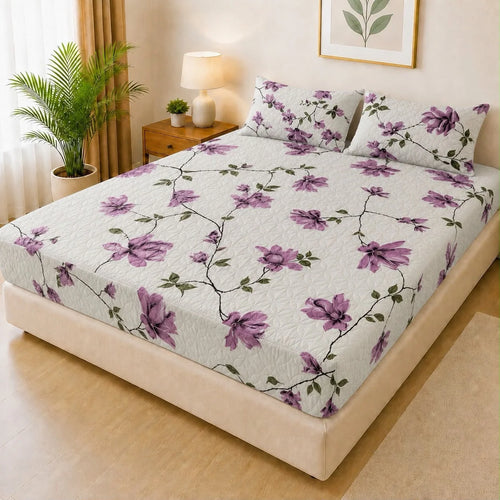 3 PC Printed Fancy Quilted Waterproof Set