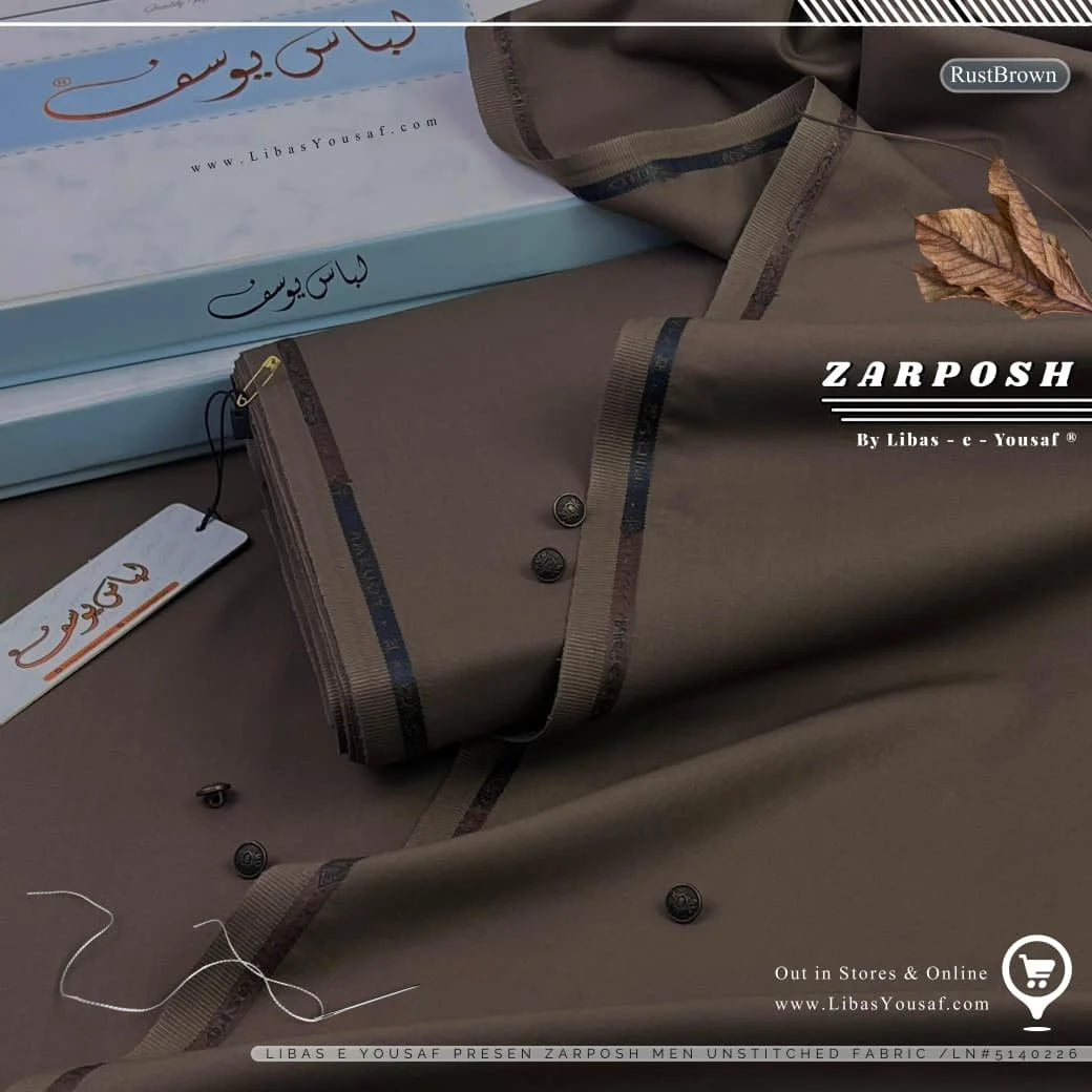 ZARPOSH – Libas-e-Yousaf®  wash & wear