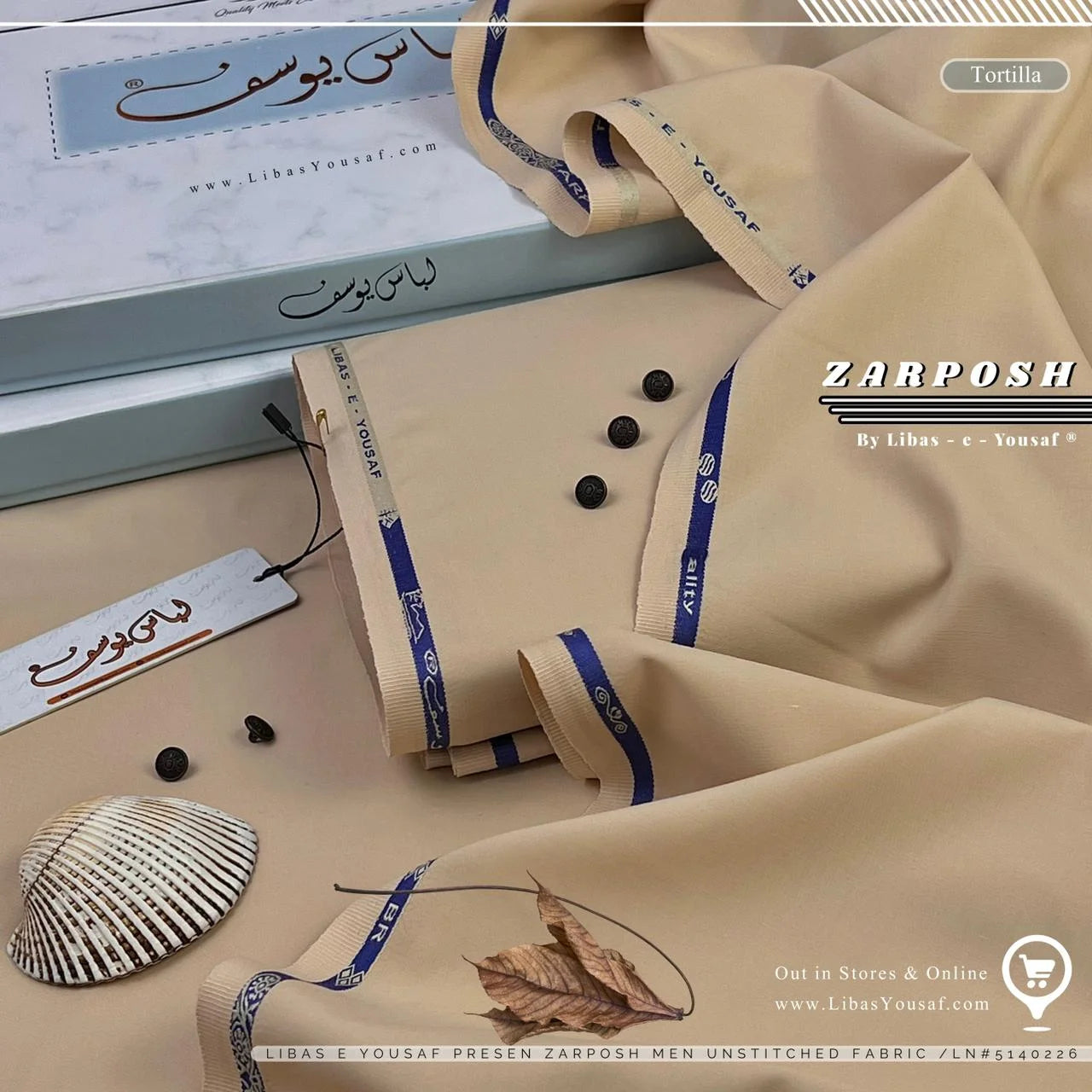 ZARPOSH – Libas-e-Yousaf®  wash & wear