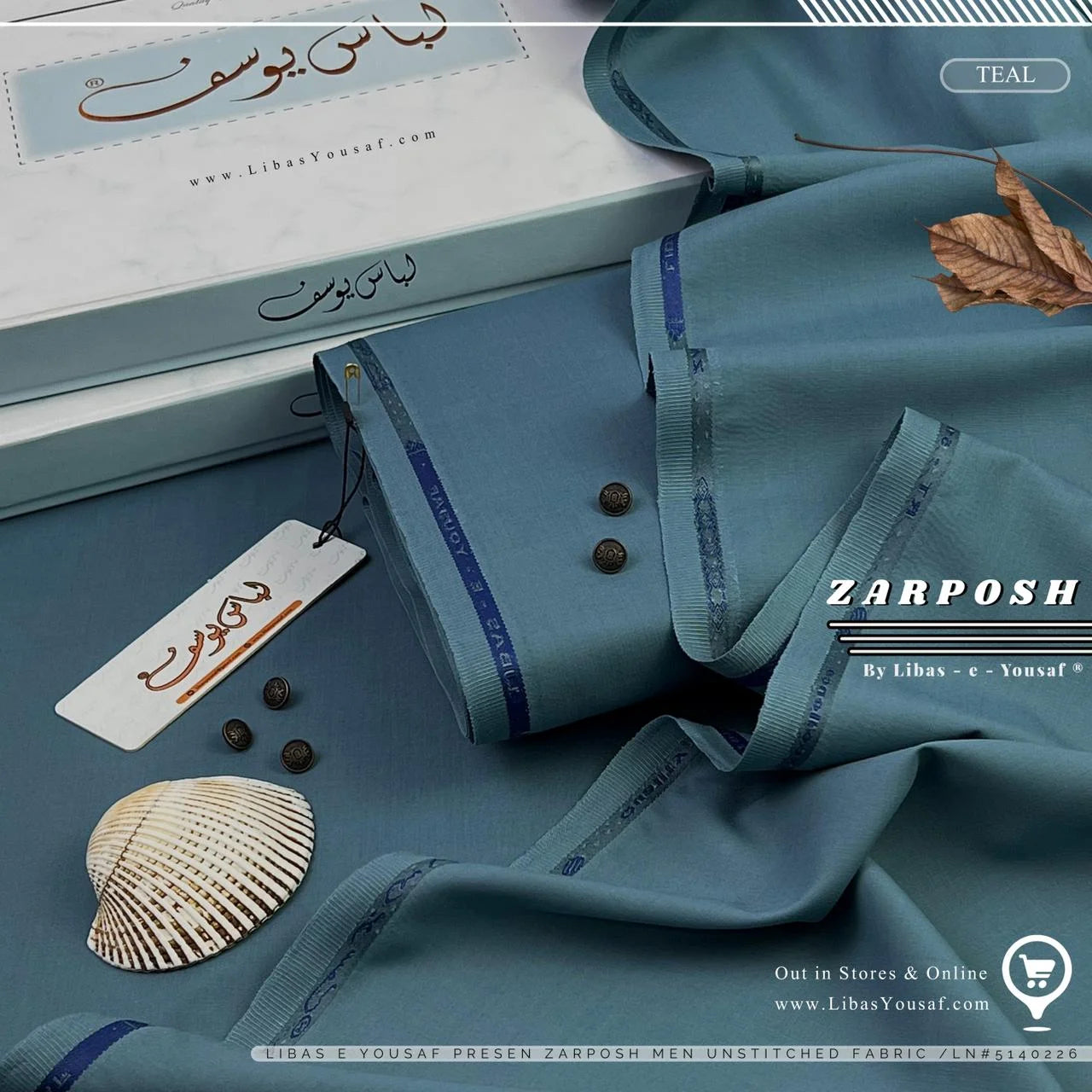 ZARPOSH – Libas-e-Yousaf®  wash & wear