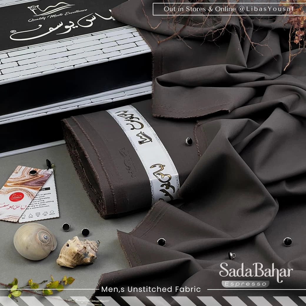 Sada Bahar – Premium Four Seasons Unstitched Fabric by Libas-E-Yousaf
