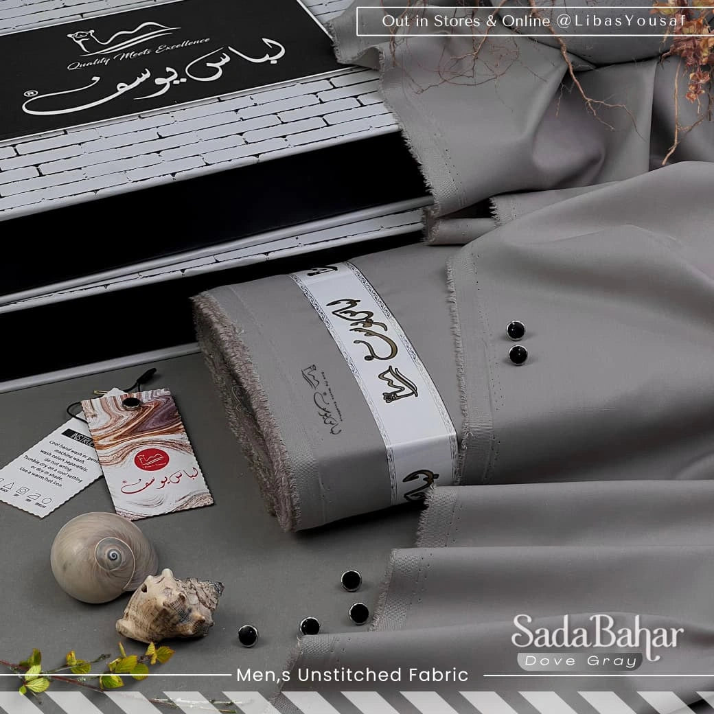 Sada Bahar – Premium Four Seasons Unstitched Fabric by Libas-E-Yousaf