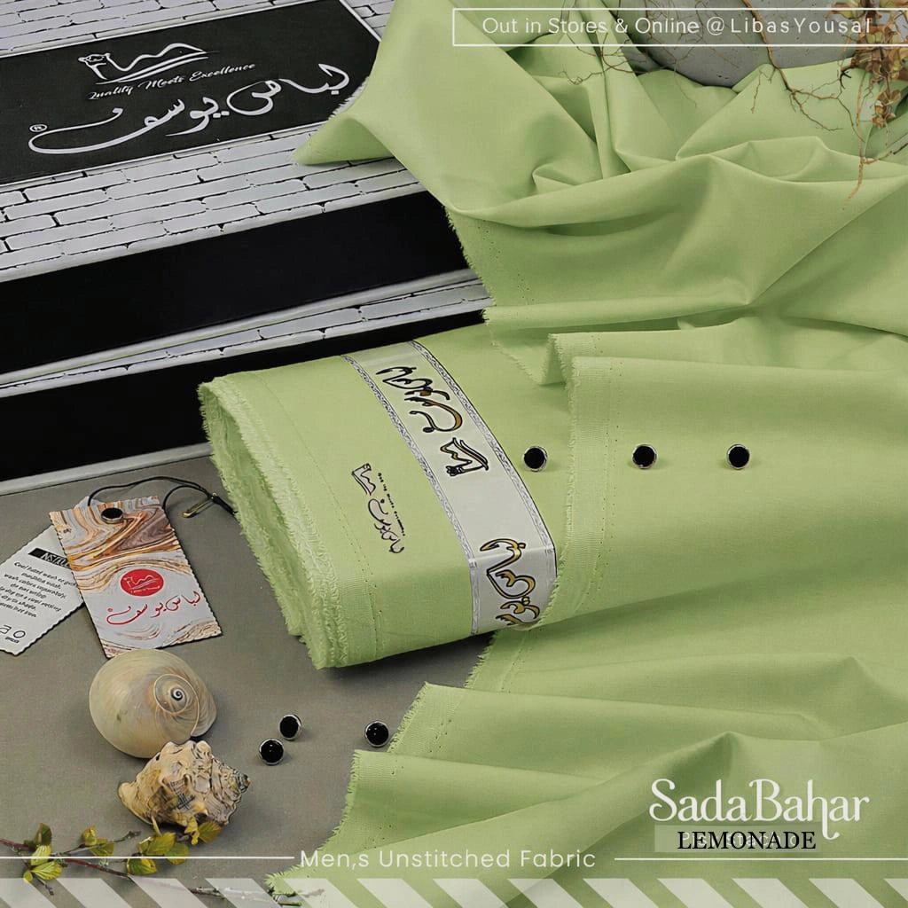 Sada Bahar – Premium Four Seasons Unstitched Fabric by Libas-E-Yousaf