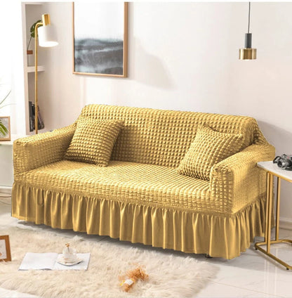Fluffy Bubble Texture Sofa Cover